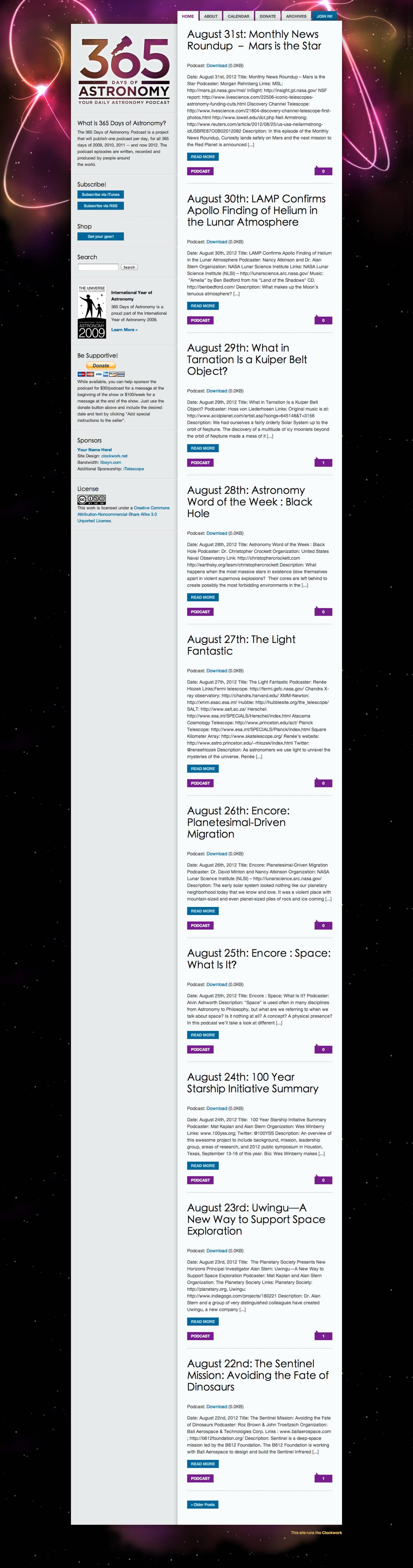 365 Days of Astronomy